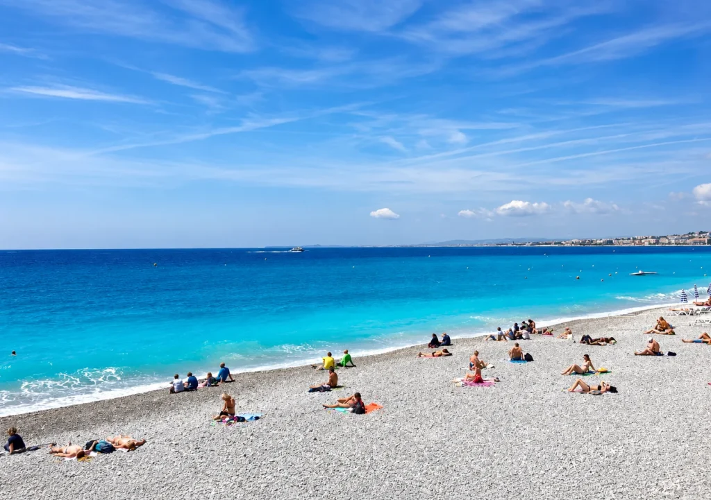 Beach in Nice