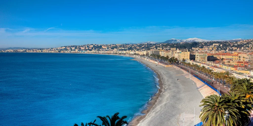Vue mer à Nice